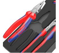 Wera Jeu de pinces 05150180001 - 3 pièces Knipex, avec insert en mousse