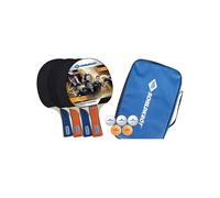 Schildkröt Set de ping-pong Hobby 4 joueurs dans un sac de transport Multicolore G