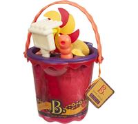 Set de plage rouge Sands Ahoy Rouge