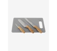 Set de planche à découper + 3 couteaux Outwell Caldas gris