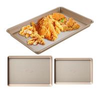 Set de Plaques de Cuisson | Plats de Four Antiadhésifs | 3 Pièces Équipement de Cuisine Motif Texturé pour Pâtisserie Quotidienne