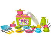 Set de plats avec cuiseur dans une valise en plastique 25x21x18cm