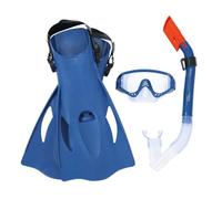 Set de plongée - BESTWAY - Meridian - Masque, tuba et palmes - Confort optimal - Technologie Dry Top