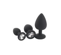 Set de plug anal Diamond Anal Set, 3 pcs