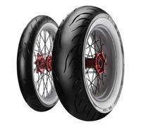 SET DE PNEUS AVON 100/90-19 COBRA CHROME AV91 WSW+MT90-16 COBRA CHROME AV92 WSW