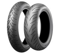 SET DE PNEUS BRIDGESTONE 100/80-14 48P BATTLAX SC1 + 160/60-15 67H BATTLAX SC2