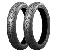 SET DE PNEUS BRIDGESTONE 100/90-16 BT46 DOT22 + 110/80-18 BT46