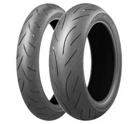 SET DE PNEUS BRIDGESTONE 110/70-17 (54W) + 190/55-17 (75W) BATTLAX S21