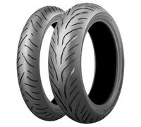 SET DE PNEUS BRIDGESTONE 110/70-17 SPORT T. T32 + 170/60-17 SPORT T. T32 GT