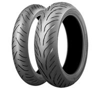 SET DE PNEUS BRIDGESTONE 110/80-19 + 150/70-17 SPORT T. T32