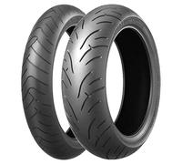 SET DE PNEUS BRIDGESTONE 120/60-17 (55W) + 170/60-17 (72W) BATTLAX BT023