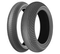 SET DE PNEUS BRIDGESTONE 120/600-17 + 165/630-17 RACING W01 SOFT