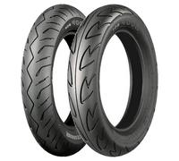 SET DE PNEUS BRIDGESTONE 120/70-14 55S HOOP B03 + 100/80-10 53J HOOP B01