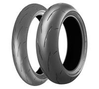 SET DE PNEUS BRIDGESTONE 120/70-17 58V + 140/70-17 66H BATTLAX RACING R11 MEDIUM