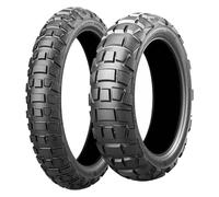 SET DE PNEUS BRIDGESTONE 120/70-19 60Q + 140/80-17 69Q ADVENTURECROSS AX41