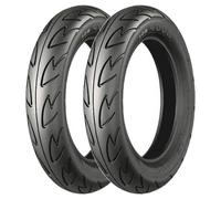 SET DE PNEUS BRIDGESTONE 120/80-12 65J + 100/90-10 56J HOOP B01