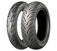 SET DE PNEUS BRIDGESTONE 120/80-12 65J HOOP B01 + 150/70-13 64S HOOP B02