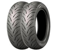 SET DE PNEUS BRIDGESTONE 130/60-13 53L + 150/70-14 66S HOOP B02