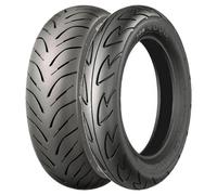 SET DE PNEUS BRIDGESTONE 130/60-13 53L HOOP B02 + 3.50-10 59J HOOP B01