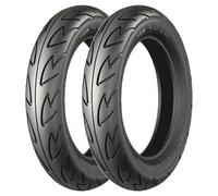 SET DE PNEUS BRIDGESTONE 130/90-10 61J + 3.50-10 51J HOOP B01