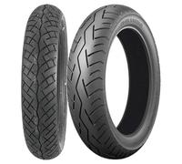 SET DE PNEUS BRIDGESTONE 3.50-18 56H + 140/80-17 69V BATTLAX BT45