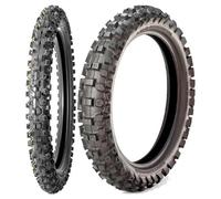 SET DE PNEUS BRIDGESTONE 60/100-14 MOTOCROSS M403 + 80/100-12 MOTOCROSS M404