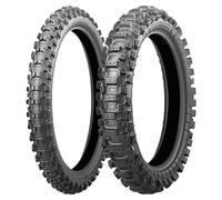 SET DE PNEUS BRIDGESTONE 80/100-21 51M + 110/100-18 64M BATTLECROSS X31