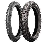 SET DE PNEUS BRIDGESTONE 80/100-21 B.CROSS X20 DOT22 + 100/100-18 B.CROSS X30 M