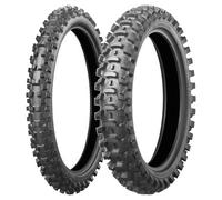 Bridgestone Pneu moto Battlecross X10 90/100-16 51M TT NHS Arrière Argenté