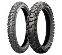 SET DE PNEUS BRIDGESTONE 80/100-21 B.CROSS X40 H + 100/100-18 B.CROSS X30 M