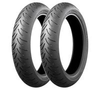 SET DE PNEUS BRIDGESTONE 90/90-14 46P + 120/70-14 61P BATTLAX SC1