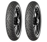 SET DE PNEUS CONTINENTAL 110/80-18 58V + 110/80-18 58V ROADATTACK 3 CR