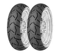 SET DE PNEUS CONTINENTAL 190/55-17 (75W) + 140/80-18 70S TRAILATTACK 3