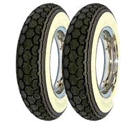 SET DE PNEUS CONTINENTAL 3.00 -10 50J + 3.50/ -10 59J K62 WW