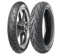 SET DE PNEUS CONTINENTAL 3.00-21 51H + 130/90-16 67V GO