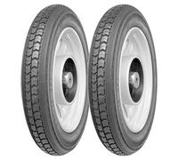 SET DE PNEUS CONTINENTAL 4.00-8 55J LB M/C + 4.00-8 66J LB M/C DOT 2022