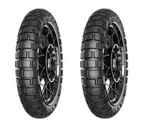 SET DE PNEUS CONTINENTAL 90/90-21 54R + 120/90-18 65R TKC80 2 M+S