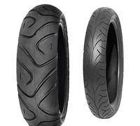 SET DE PNEUS DELI TYRE 3.50-10 SC-108 + 110/80-16 55S SB-106