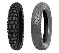SET DE PNEUS DELI TYRE 80/90-21 48P SB-107 + 120/80-18 62R SB-117