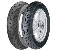 Dunlop - Pneu Moto D401R - Custom Collection - 130/90R16 - 73H - TL,Arrière,Diagonal,HARLEY DAVIDSON