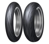 SET DE PNEUS DUNLOP 110/80-18 (58W) + 140/70-17 66H SPORTMAX Q5A