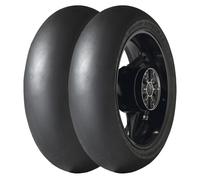 SET DE PNEUS DUNLOP 120/70-17 + 180/55-17 GP RACER D212 SLICK M