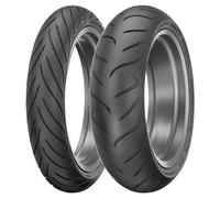 SET DE PNEUS DUNLOP 120/70-18 (59W) + 180/55-17 (73W) ROADSMART 2