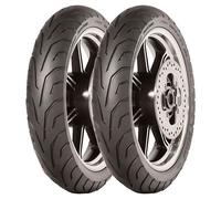 SET DE PNEUS DUNLOP 120/80-16 60V + 120/90-18 65V ARROWMAX STREETSMART