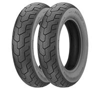 SET DE PNEUS DUNLOP 120/90-17 64S D404 (G) + 180/70-15 76H D404