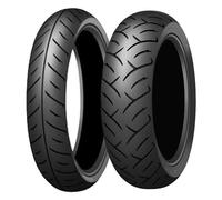 SET DE PNEUS DUNLOP 130/60-19 61H D254 + 180/55-17 73H D256