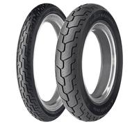 SET DE PNEUS DUNLOP 130/70-18 63H D402 H.D. DOT 2022 + MU85-16 77H D402 H.D.