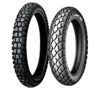 SET DE PNEUS DUNLOP 2.75-21 45P D605 + 130/80-17 65P D602 DOT 2022