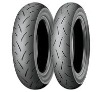 SET DE PNEUS DUNLOP 3.50-10 51J + 100/90-10 56J TT93 GP