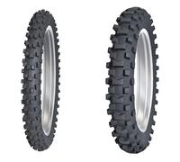 SET DE PNEUS DUNLOP 80/100-21 51M + 110/100-18 64M GEOMAX AT82